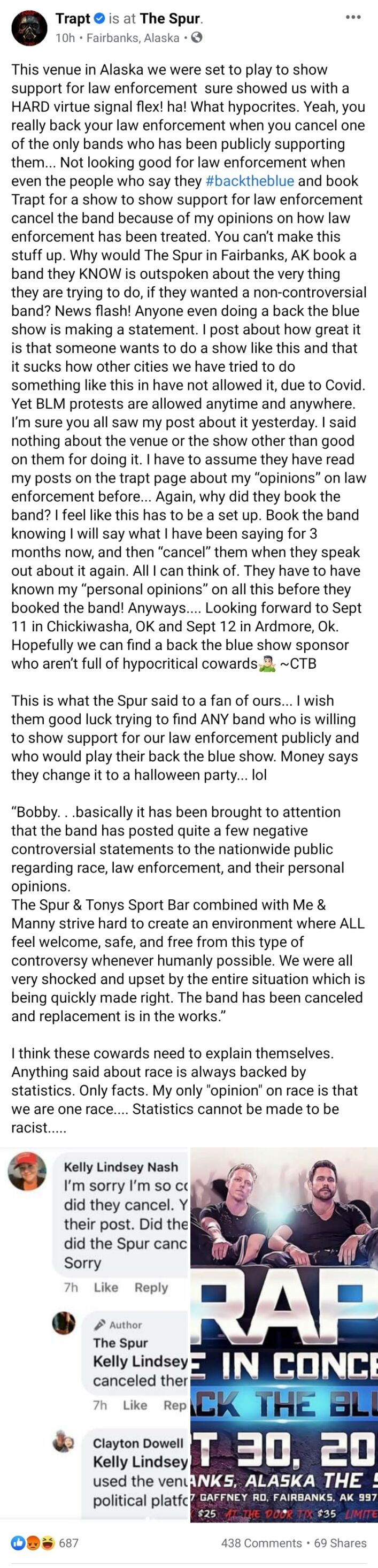 Trapt Facebook 2